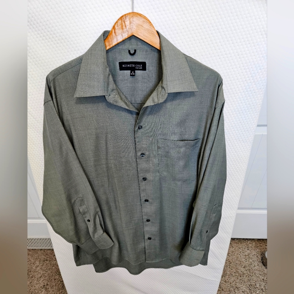 3 for $15 Kenneth Cole Button down long sleeve dress shirt